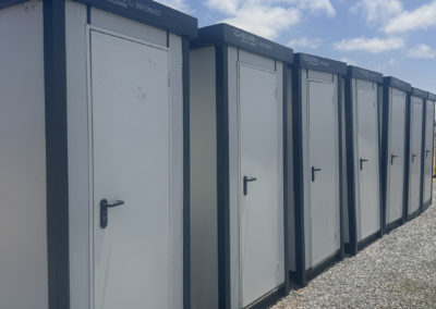 Guérite modulaire de sécurité préfabriquée au Maroc