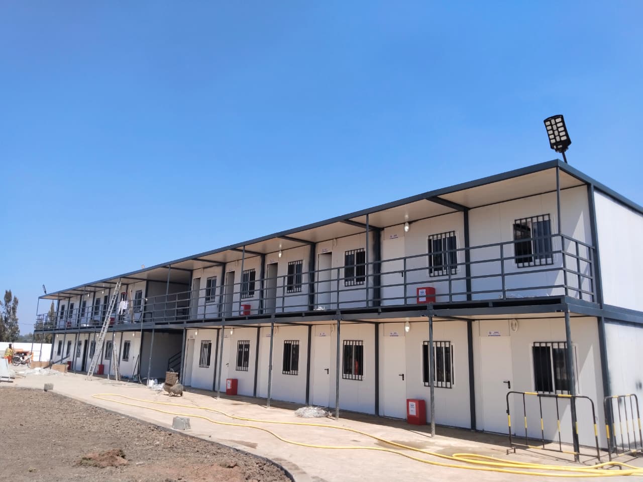Taille et capacité d’une base de vie modulaire au Maroc Taille et capacité d’une base de vie modulaire au Maroc