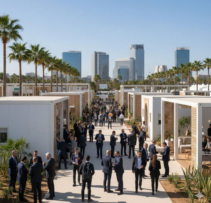 Constructions modulaires et préfabriquées pour les événements internationaux au Maroc
