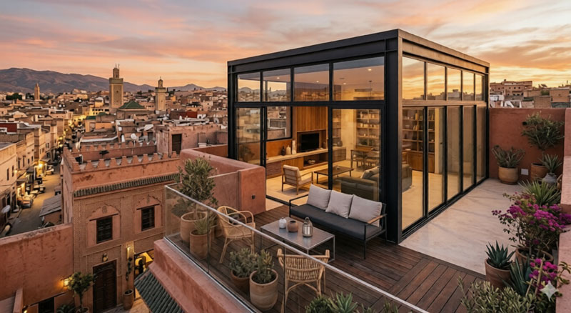 Aménagez votre toit en espace de vie moderne grâce à la construction modulaire