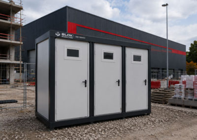 Bloc de toilettes mobile pour chantier professionnel au Maroc
