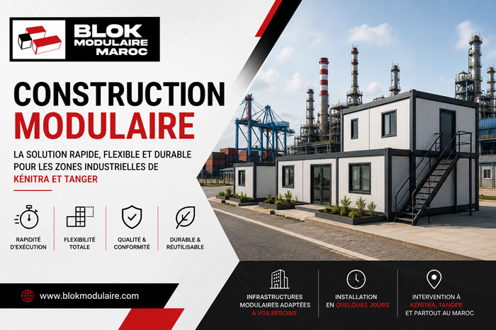 Comment la construction modulaire transforme les zones industrielles de Kénitra et Tanger