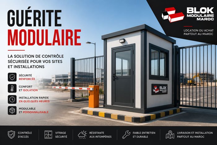 Qu&rsquo;est-ce qu&rsquo;une guérite modulaire ?